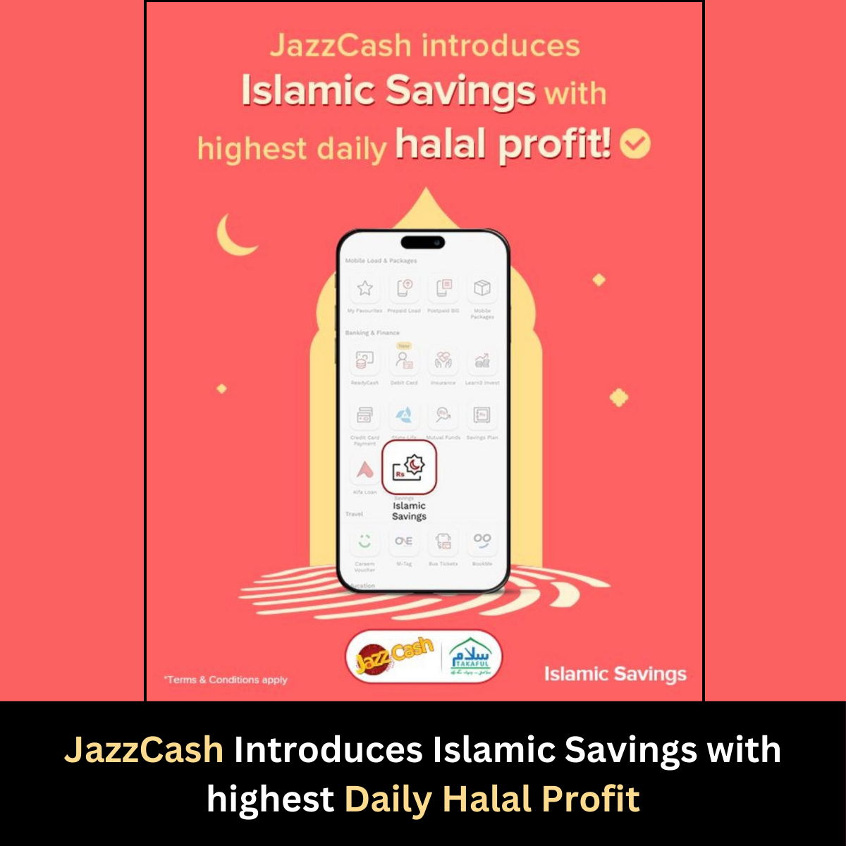 JazzCash Introduces Islamic Savings with highest Daily Halal Profit