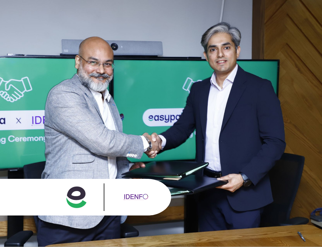 Easypaisa Join Hands with Idenfo to Integrate Facial Recognition Technology within the Easypaisa App