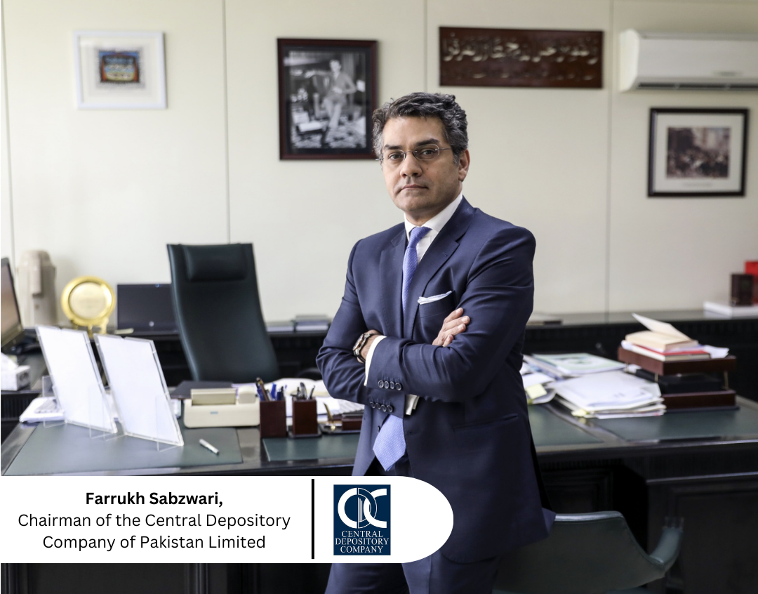 Farrukh Sabzwari Elected as Chairman of the Central Depository Company of Pakistan Limited (CDC)