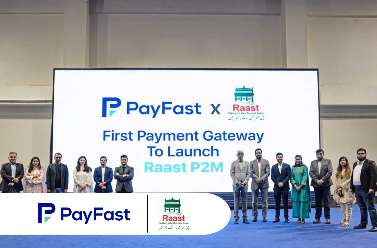 PayFast Becomes First Payment Gateway to Launch Raast P2M Services in Pakistan
