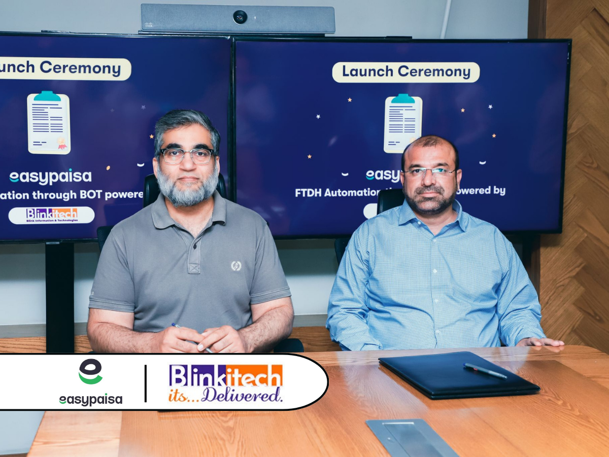 Easypaisa Collaborates with Blink Information and Technologies to Enhance Fraud Detection and Management