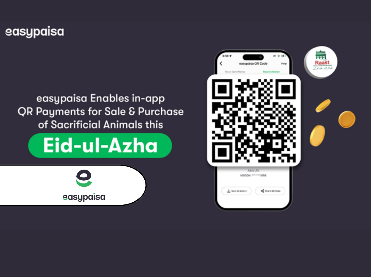 Easypaisa Introduces Raast-Based QR Code Payments for Eid-ul-Azha Sacrificial Animal Transactions