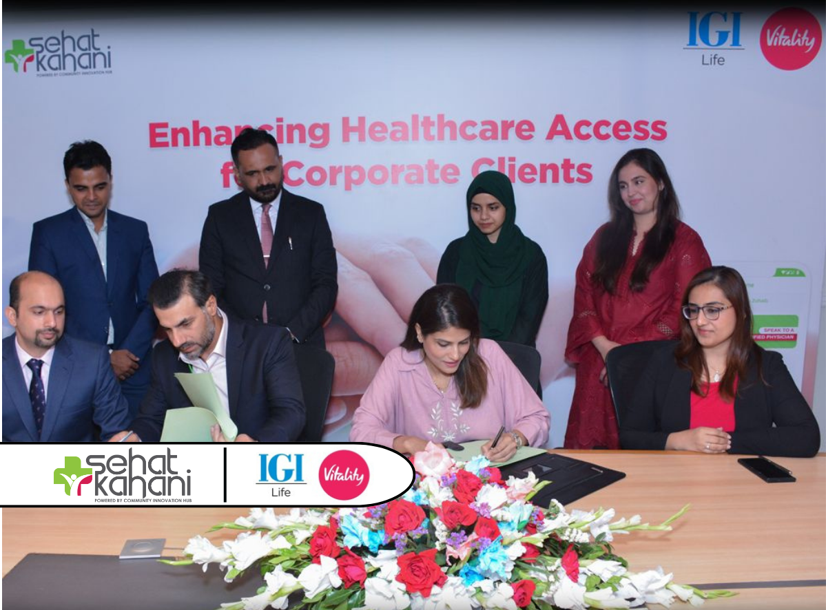 Sehat Kahani Partners with IGI Life for Cutting-Edge Digital Healthcare Solutions for their Policyholders