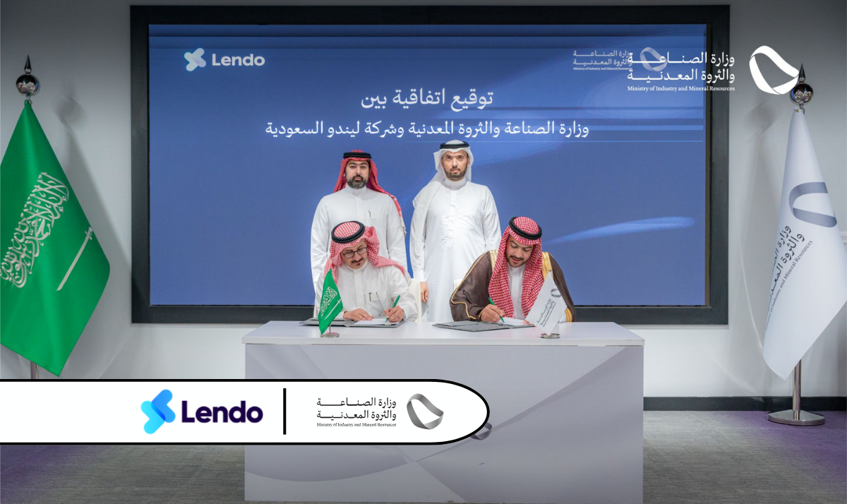 Lendo and Ministry of Industry and Mineral Resources Partners to Boost Industrial Growth with Innovative Financing Solutions in the KSA