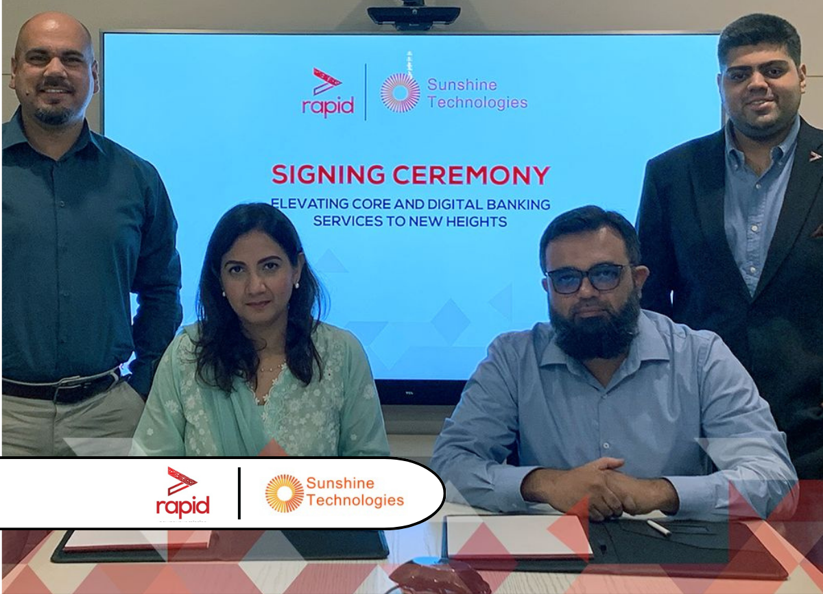 Rapid Partners with Sunshine Technologies for Advanced Banking Solutions