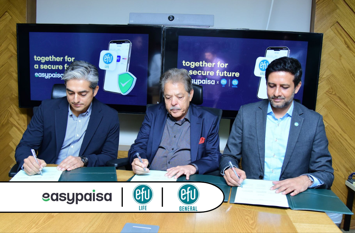 Easypaisa Partners with EFU Life and EFU General to Launch Transactional Insurance in Pakistan