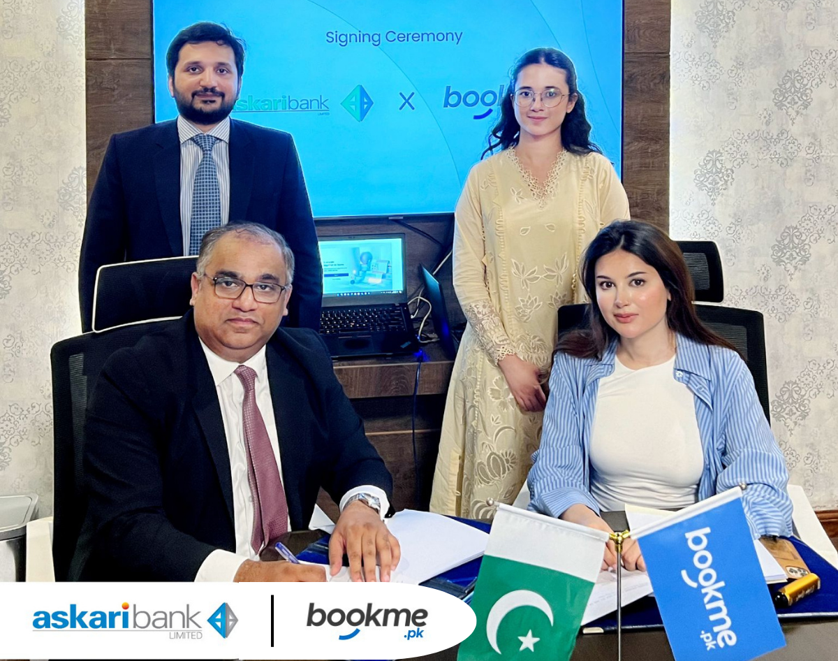 Bookme.pk Partners with Askari Bank to Enhance Digital Financial Solutions for their Users