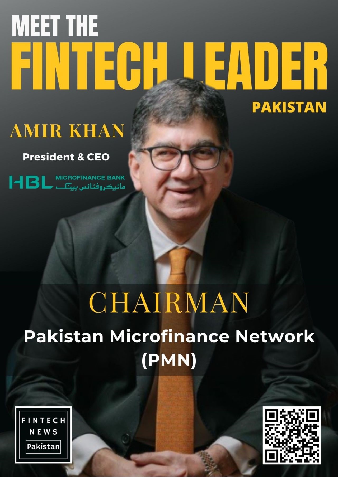Amir Khan Elected as Chairman of Pakistan Microfinance Network (PMN)