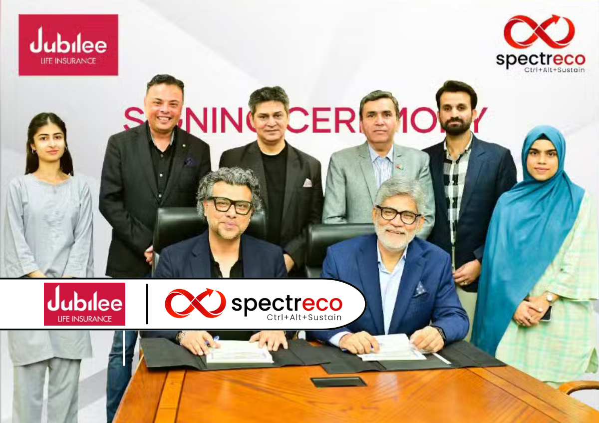 Jubilee Life Insurance Partners with Spectreco to Lead Net Zero Transition in Pakistan’s Insurance Sector
