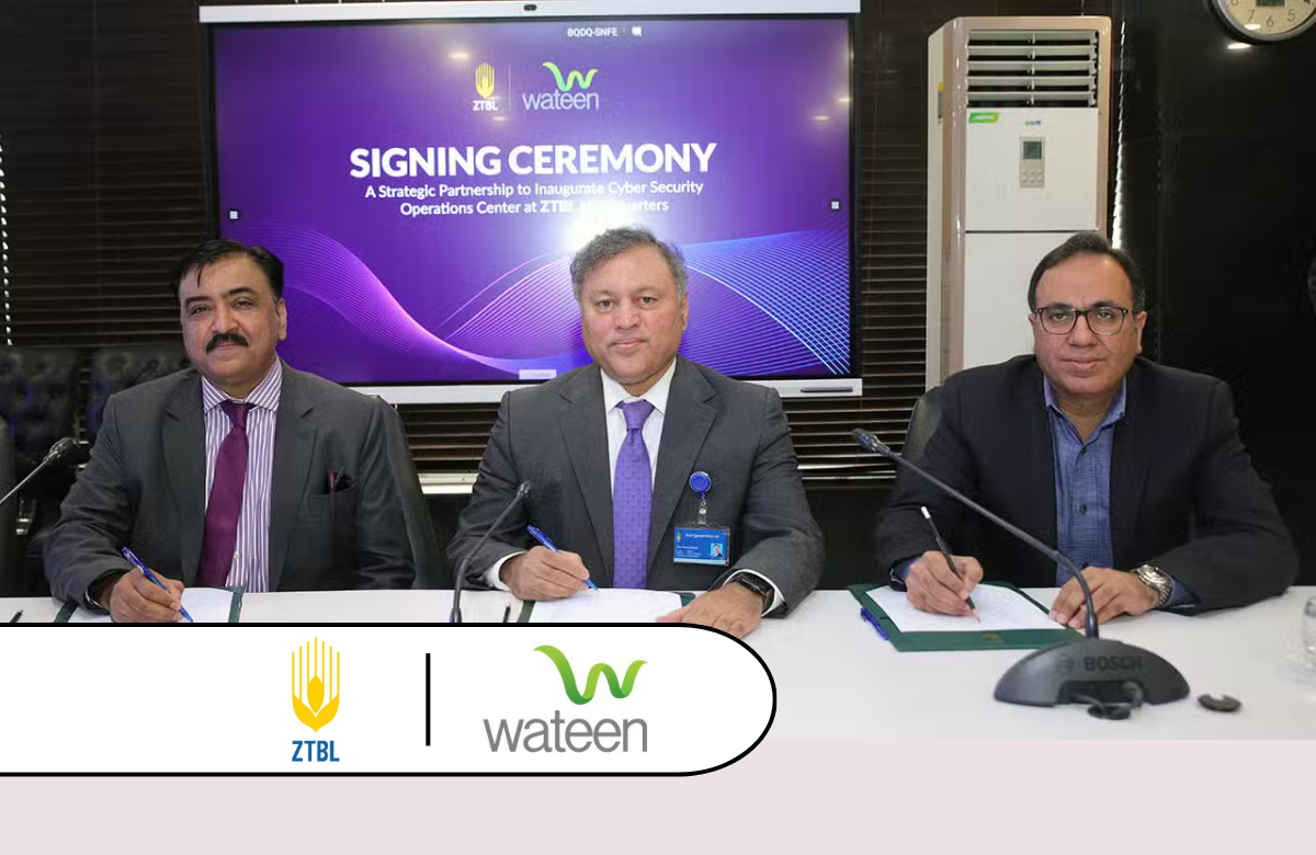 ZTBL Partners with Wateen to Strengthen Cybersecurity Through Security Operations Centre