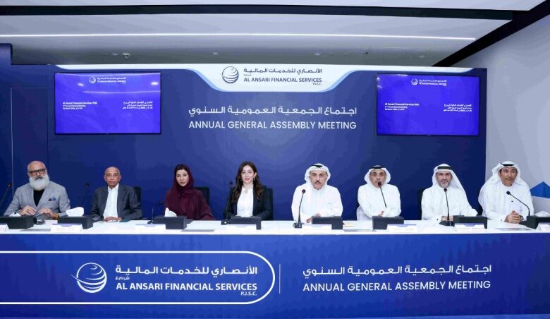 Al Ansari Financial Services’ shareholders approve AED315mln Cash Dividend for 2024
