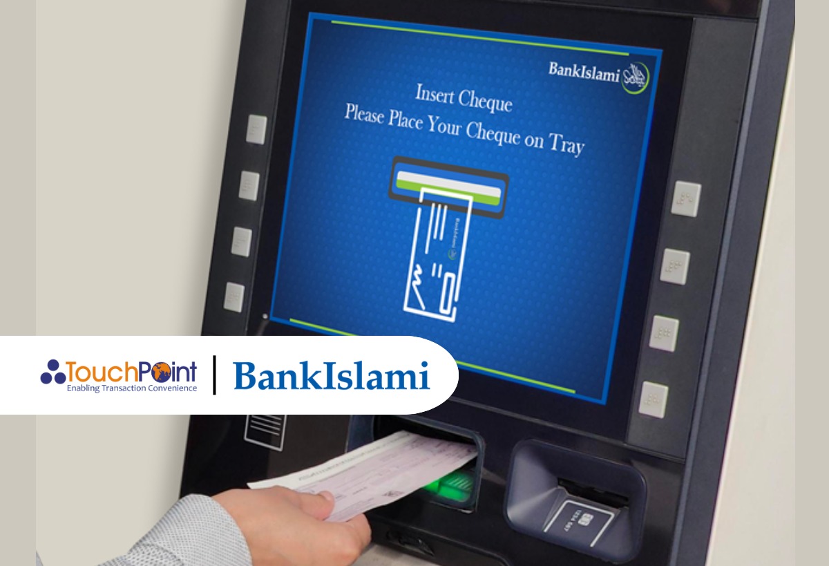 TouchPoint Enables Pakistan’s First Cheque Encashment via CCDM at BankIslami through QMatch