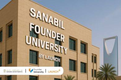 Sanabil launches Founder University in collaboration with LAUNCH to support global early-stage founders