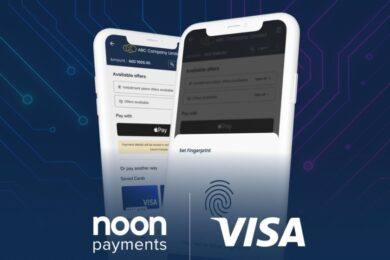 noon payments and Visa Announce Global First with the Launch of Visa Payment Passkey
