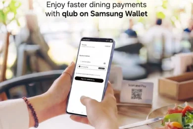 Samsung Wallet is now available on qlub for faster, more seamless restaurant payments