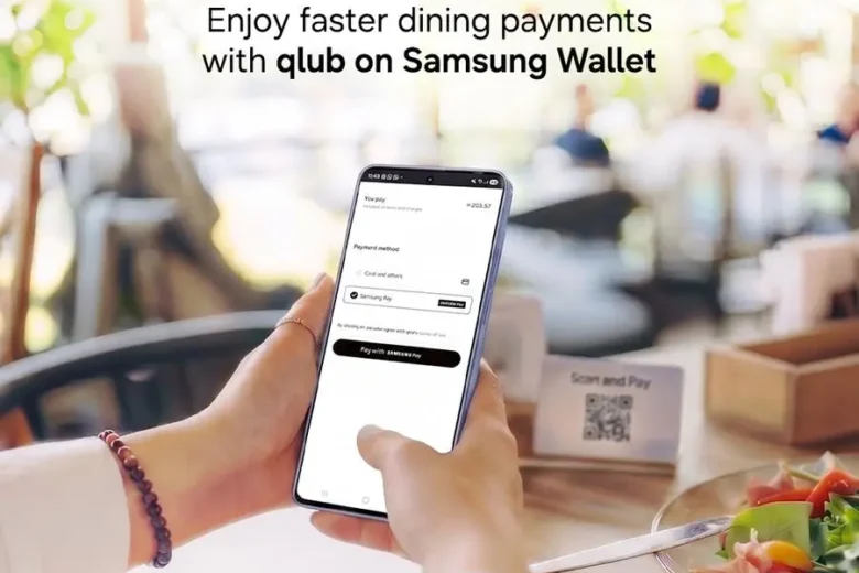 Samsung Wallet is now available on qlub for faster, more seamless restaurant payments