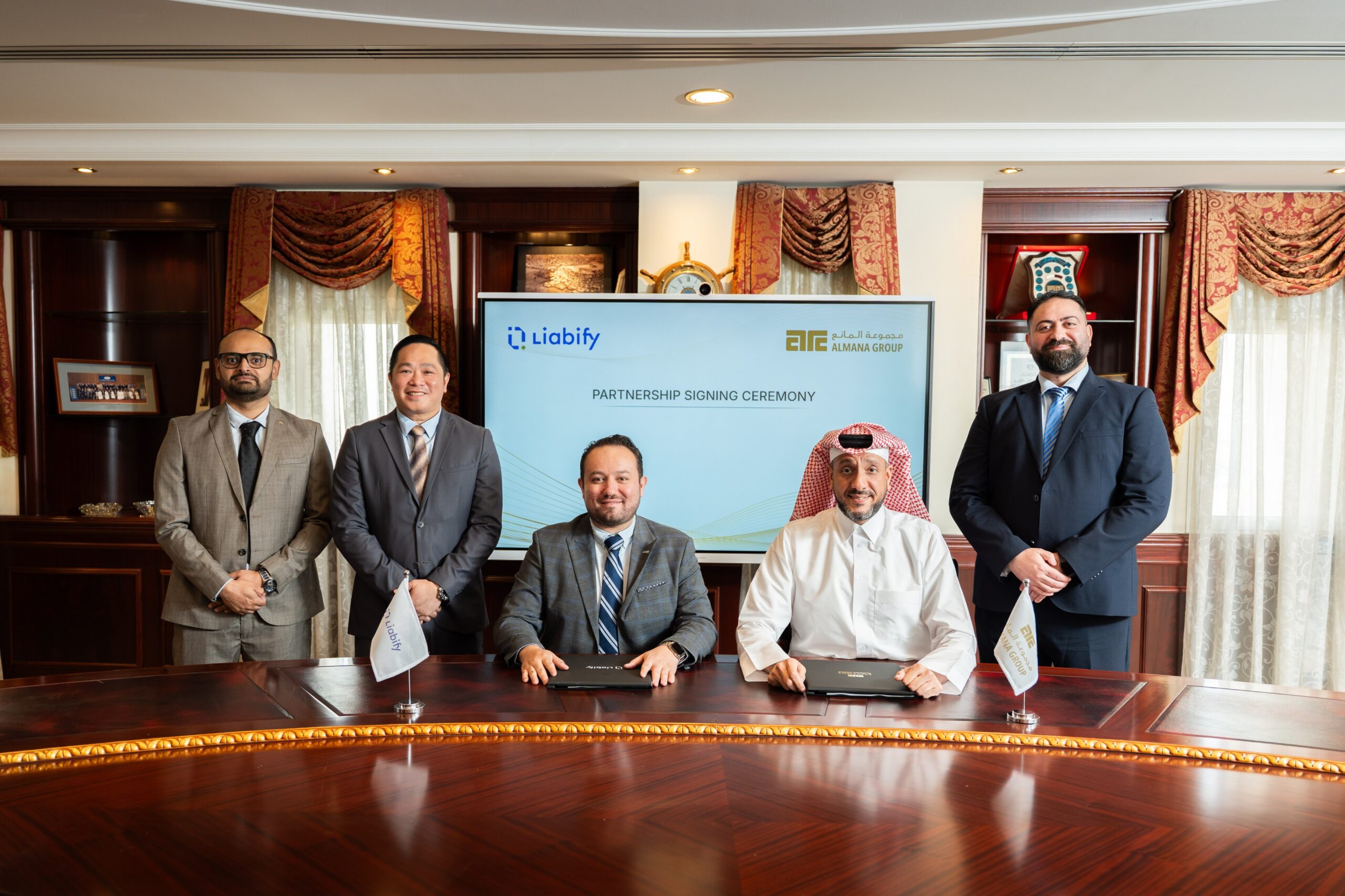 Almana Group sign partnership with Liabify to invest in and co-develop payroll-linked Earned Wage Access solutions across the GCC