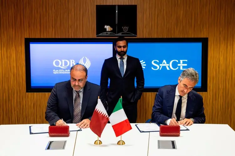 QDB and SACE, the Italian Export Credit Agency, sign a framework agreement for Export Credit Reinsurance