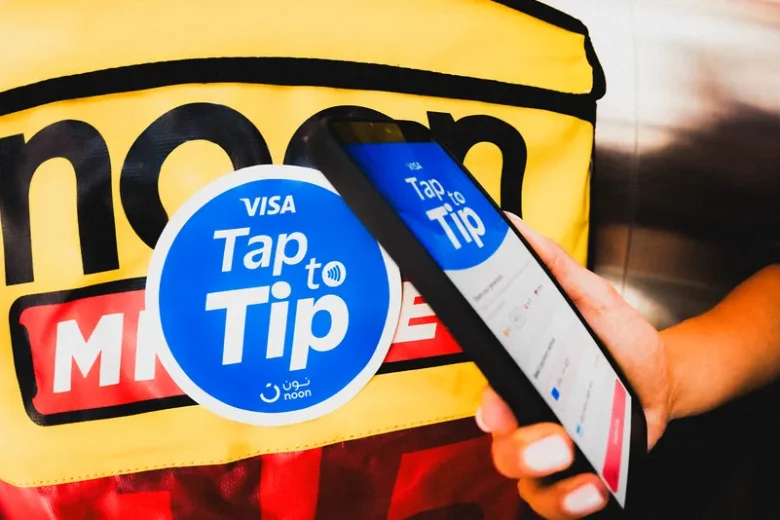 Visa and noon Launch 'Tap to Tip' Initiative to Enable Contactless Tipping for Delivery Riders in UAE