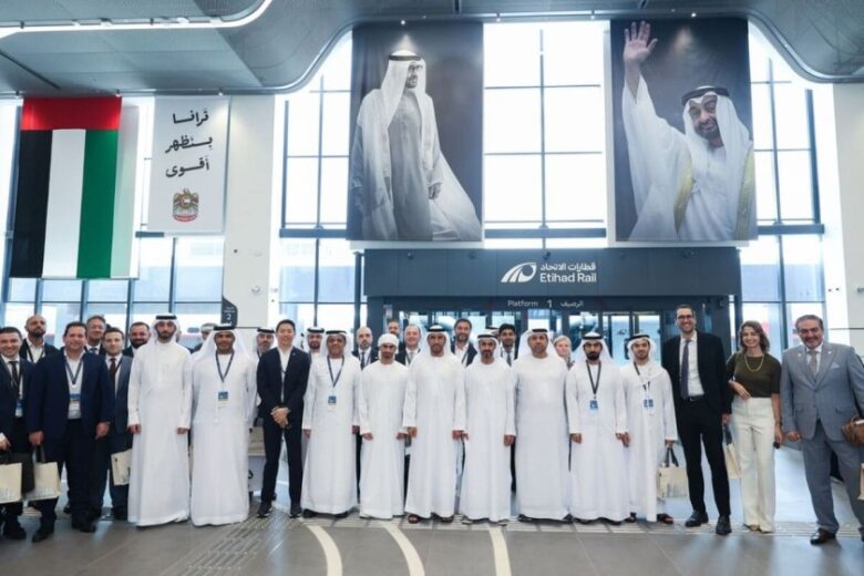Abu Dhabi Securities Exchange (ADX) Rings world's first Stock Market Opening Bell on the Moving Train