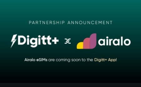 Digitt+ Partners with Airalo to Offer Seamless Global Connectivity Through eSIMs