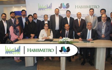 InfraZamin Pakistan and HABIBMETRO Partner to Provide a Structured PKR 800mn Guaranteed Trade Finance Facility to Jaffer Business Systems (Pvt) Ltd.