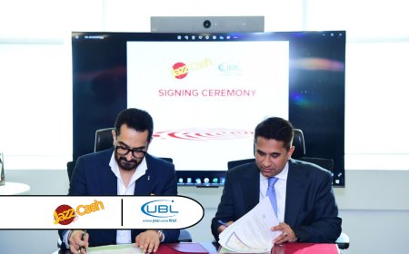 JazzCash and UBL Join Forces to Streamline Retailer Fund Deposits