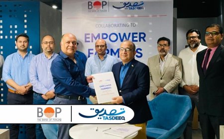 TASDEEQ and BOP Partner to Revolutionize Financial Services for Farmers through BOP's Kissan Card Program