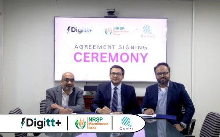 Digitt+ Partners with Quwat and NRSP Bank to Enhance Agricultural and Merchant Services