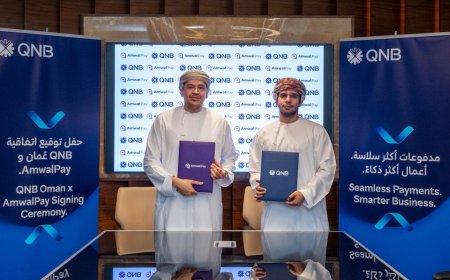 QNB Oman and AmwalPay Sign Strategic Agreement to Strengthen Digital Acquiring Services