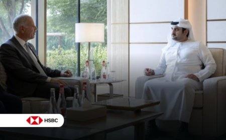 Dubai’s H.H. Sheikh Maktoum bin Mohammed Meets HSBC CEO to Discuss Banking and Investment Cooperation