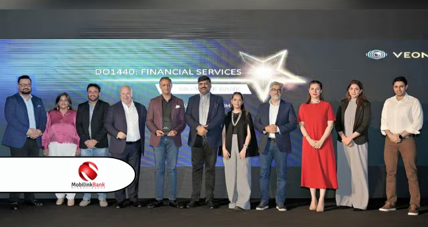 Mobilink Bank Honored with Multiple Awards at VEON Ignite 2024 for Advancing Financial Inclusion in Pakistan