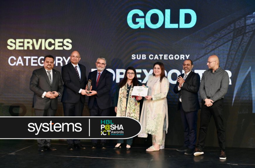Systems Limited Wins Top IT Services Exporter Award at P@SHA ICT Awards 2024
