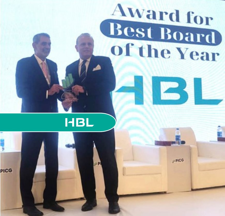HBL Wins Prestigious 'Best Board of the Year' Award from PICG