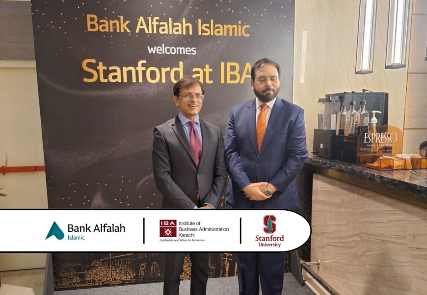 IBA Karachi, Stanford University and Bank Alfalah Islamic Partners to Launch Innovative Design Lab