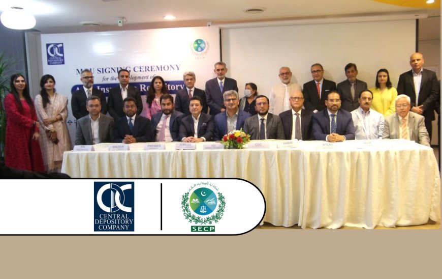 Pakistan First Centralized Auto Insurance Repository to be Established Under SECP Guidance