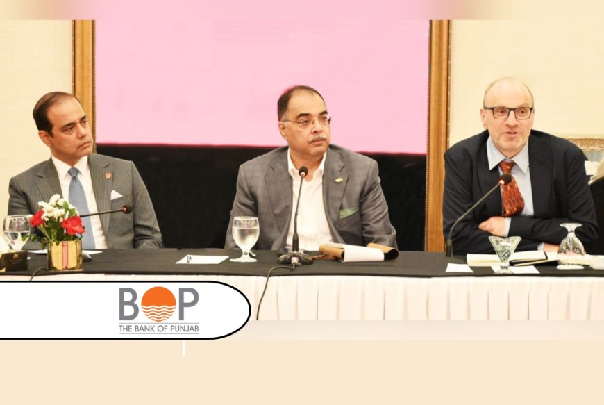 BOP Hosts Prof. Stefan Dercon for a Talk on the Economy with Business Community