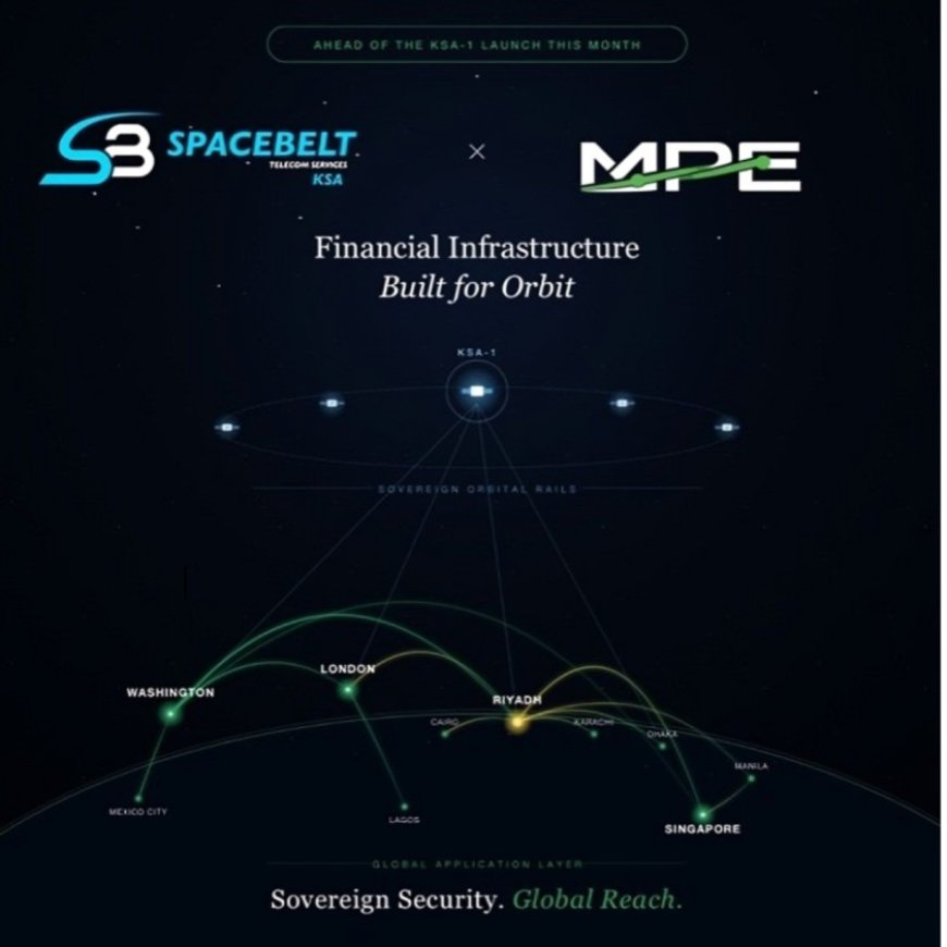 MPE Partners with SpaceBelt KSA to Bring Global Finance to Sovereign Orbital Rails