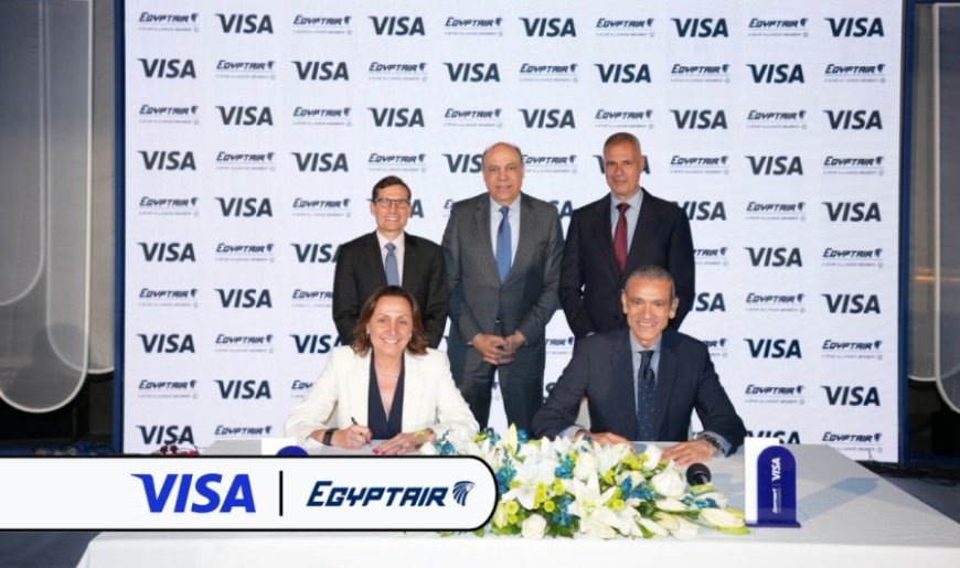 Visa Partners with EgyptAir to Deliver Innovative Technology Solutions, Enhancing Customer Experience