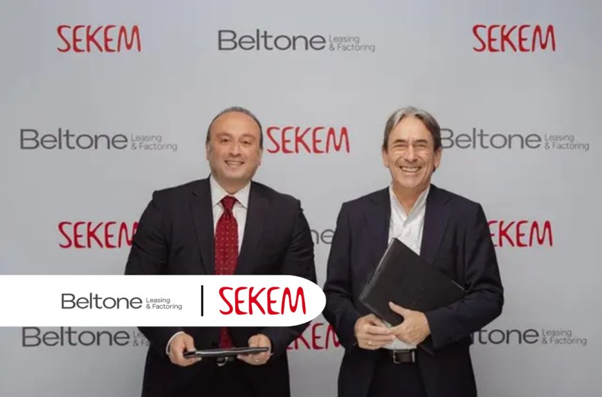 Beltone Leasing and Factoring, signed a sale and leaseback agreement with SEKEM Group worth EGP350mln