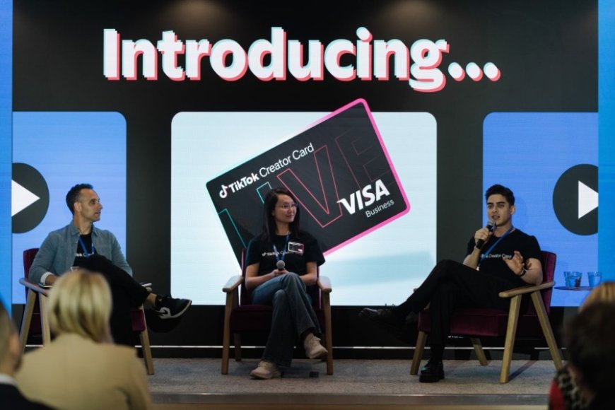 Visa And TikTok Launch New ‘Creator Card’ To Support The UK’s Next Generation Of Entrepreneurs