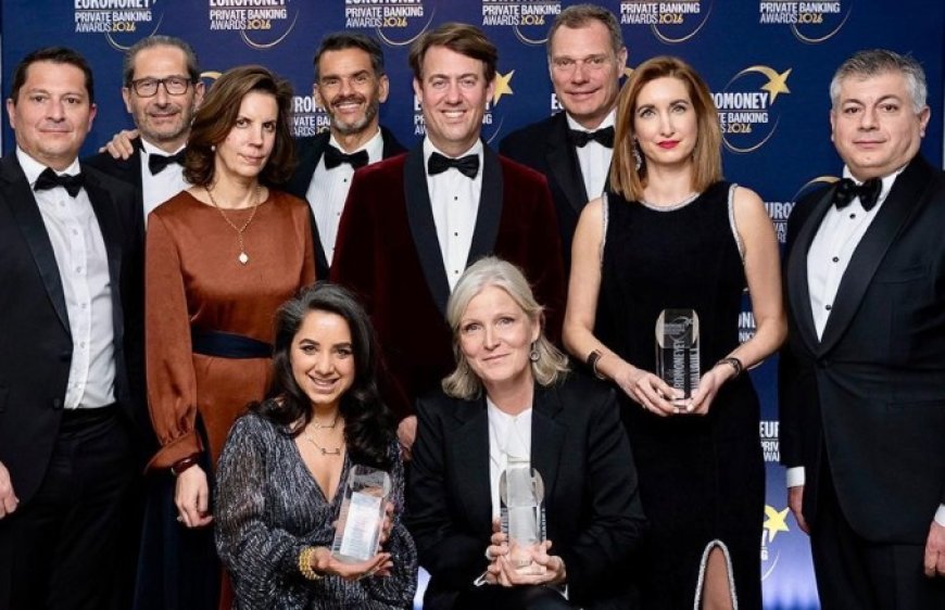 Lombard Odier named best boutique private bank across multiple regions at the 2026 Euromoney Awards
