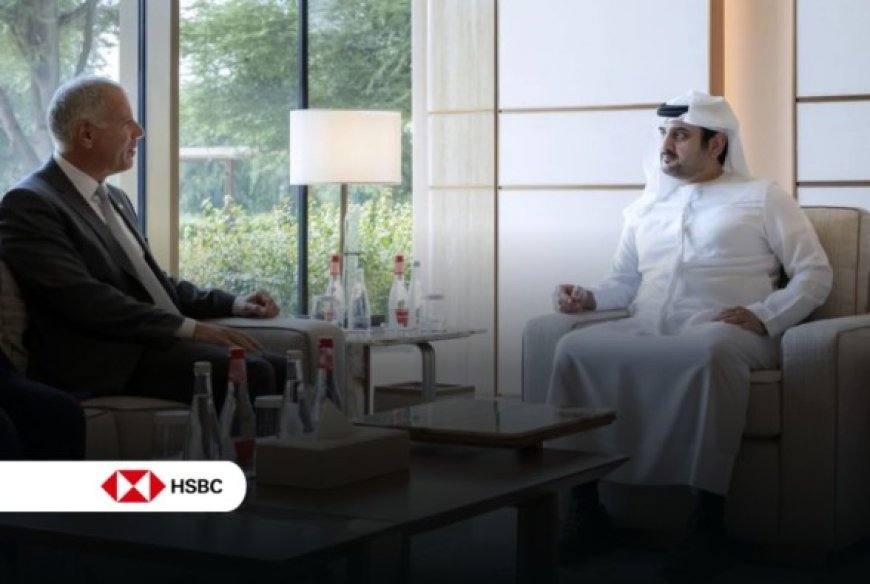 Dubai’s H.H. Sheikh Maktoum bin Mohammed Meets HSBC CEO to Discuss Banking and Investment Cooperation