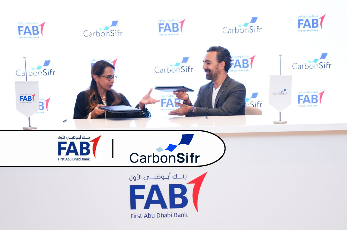 First Abu Dhabi Bank Partners with CarbonSifr