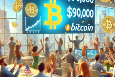 Bitcoin Edges Closer to $90,000 After Hitting Yet Another High