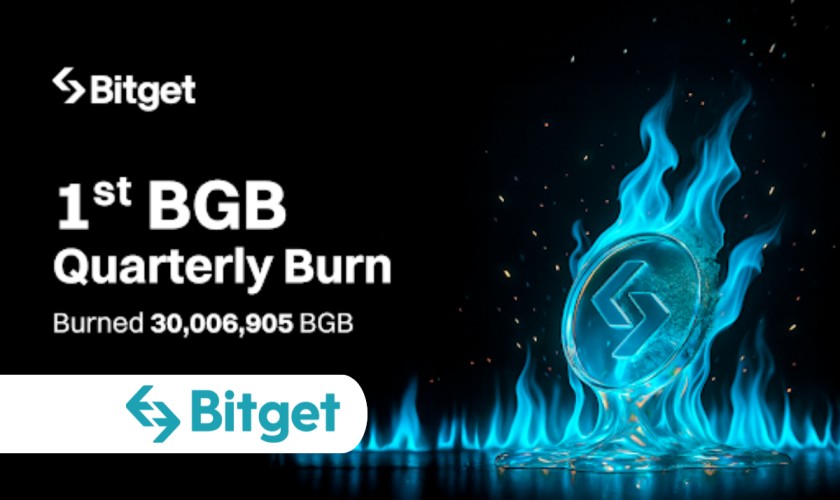 Bitget to Burn $120 Million worth of BGB for Upcoming Quarterly Burn