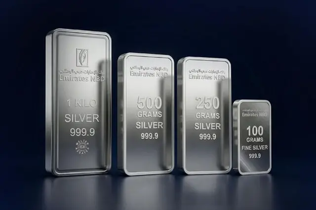 Emirates NBD expands precious metals offering with branded silver bars
