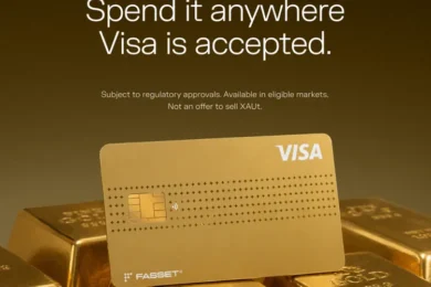 Tether collaborates with Fasset to launch the first gold-backed Visa card and ATMs globally