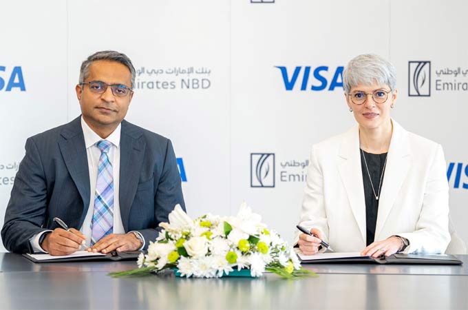 Visa appoints Emirates NBD as National Net Settlement Service Agent in UAE