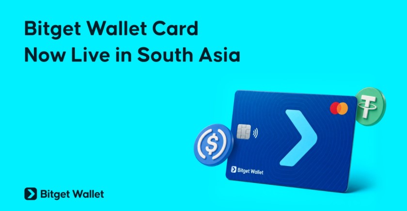 Bitget Wallet Launches Crypto Card in South Asia